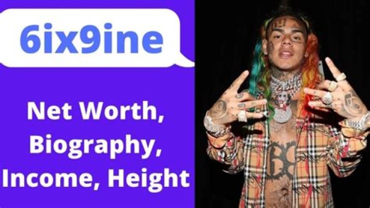 6ix9ine Height, Weight, Net Worth, Age, Birthday, Wikipedia, Who, Nationality, Biography