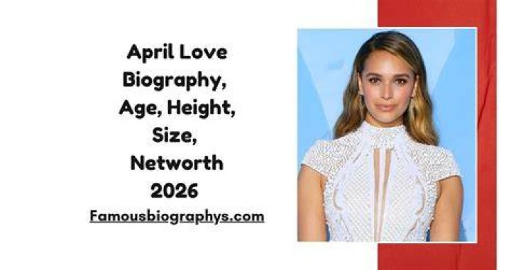 April Isarbalas Height, Weight, Net Worth, Age, Birthday, Wikipedia, Who, Instagram, Biography