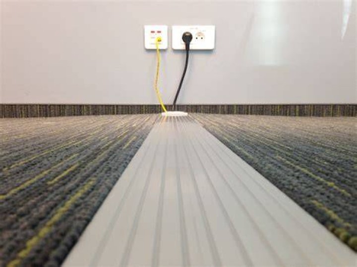 Can you run wires under carpet