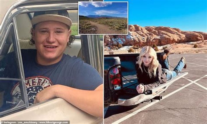 
Conly Warren Ruff: Utah boy, 17, dies after ‘slipping and falling’ 150ft off cliff while climbing close to edge 