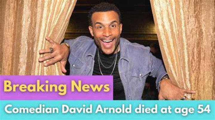 
David A. Arnold, American Comedian & Actor, dies at 54 