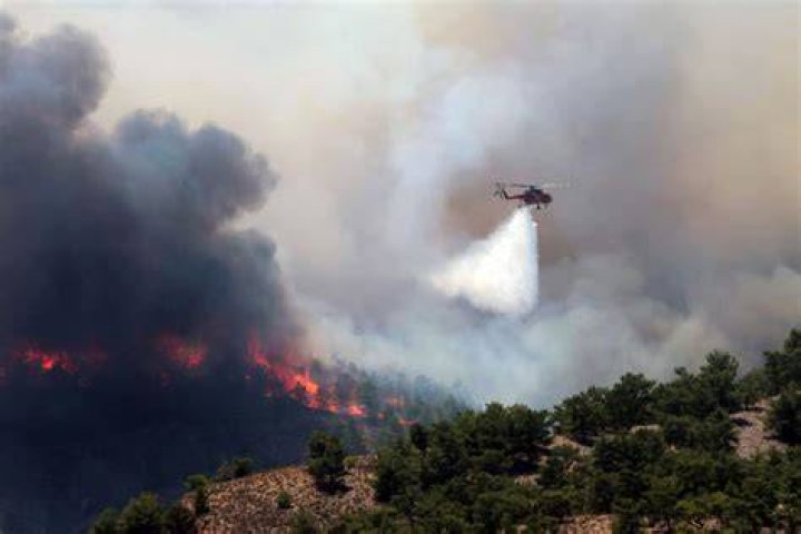 
Forest fire in Turkey prompts evacuation of 410 people 