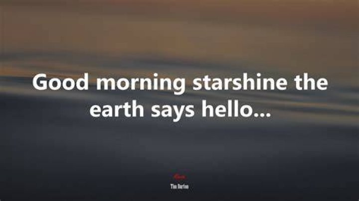 “Good Morning Starshine The Earth Says Hello” TikTok Origin & Song