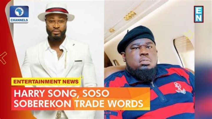 
Harrysong Is In Good Terms With The Music Executive Soso Soberekon 