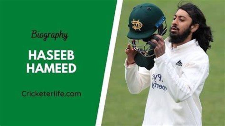 
Haseeb Hameed Age, Birthday, Wikipedia, Who, Nationality, Biography 
