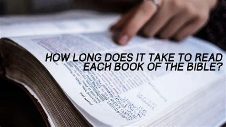How long is the bible