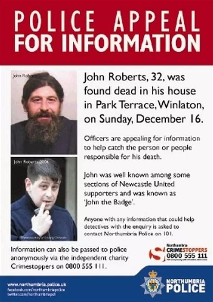 
John Roberts Family: Who Killed Him? John the Badge Murder Case Update 