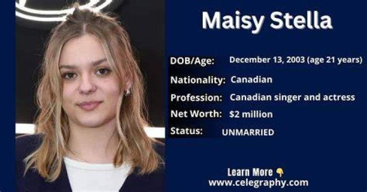 Maisy Stella Height, Weight, Net Worth, Age, Birthday, Wikipedia, Who, Instagram, Biography