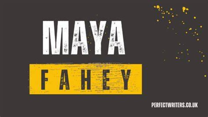 Maya Fahey Height, Weight, Net Worth, Age, Birthday, Wikipedia, Who, Instagram, Biography