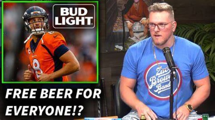 Pat McAfee Bud Light Deal And Recent Developments On Bud Light Stock