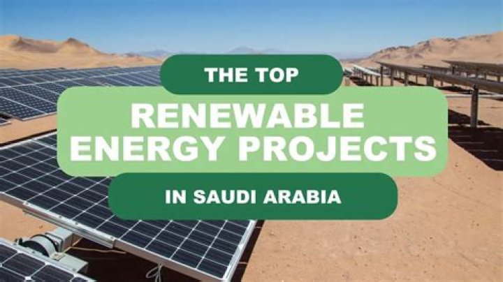 
Saudi Arabia announces 5 renewable energy projects 