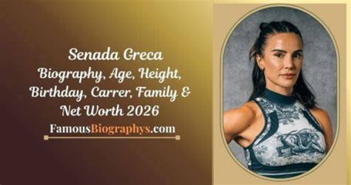 Senada Greca Height, Weight, Net Worth, Age, Birthday, Wikipedia, Who, Nationality, Biography