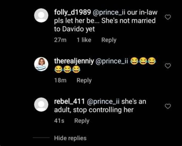 
She’s An Adult, Stop Controlling Her– Fans Slam Davido’s Lawyer Over His Comment On Chioma’s Outing 