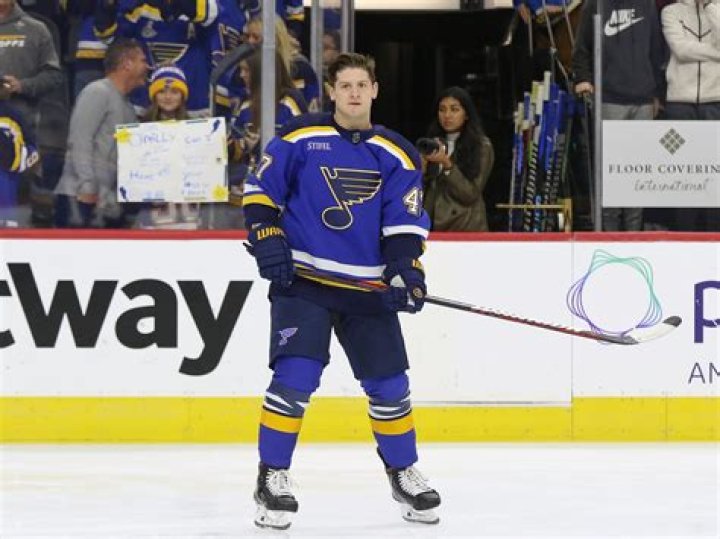 
St. Louis Blues Right Wing Josh Leivo Credits His Parents For Supporting Him To Achieve His Dream 