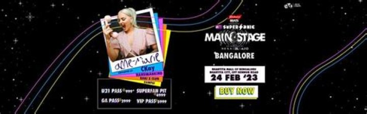 
UK’s breakthrough pop star, Anne-Marie and Nigerian Afropop superstar CKay say Namaskara from Vh1 Supersonic Mainstage Bengaluru 