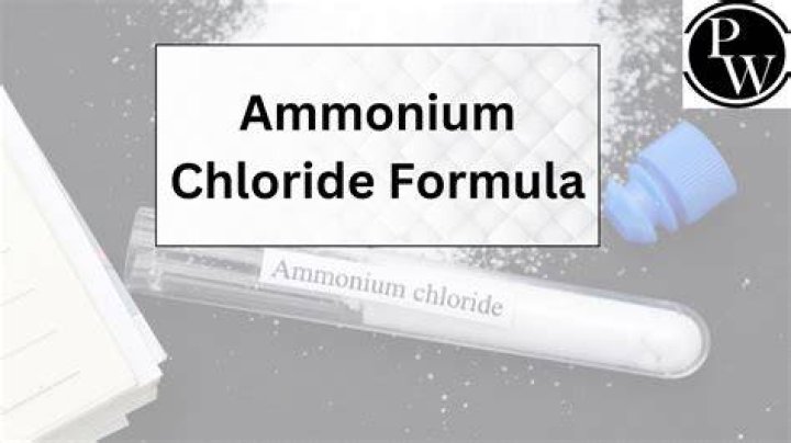 What is the formula for ammonium carbide