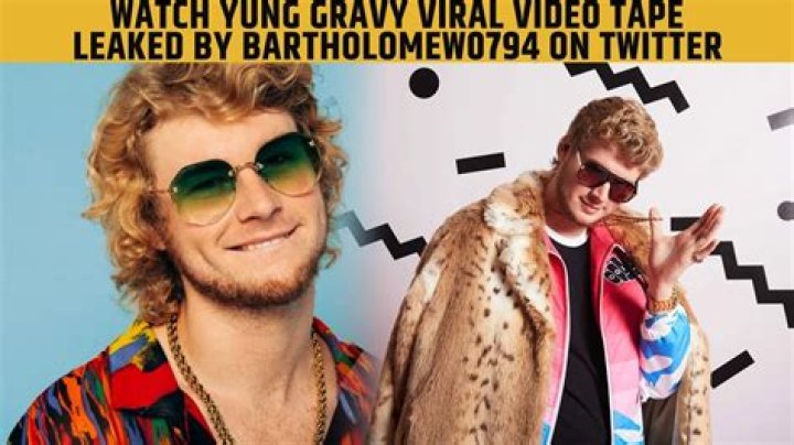 
Who Is @bartholomew0794 Twitter? Fans Reacts To Yung Gravy Visual On Reddit 