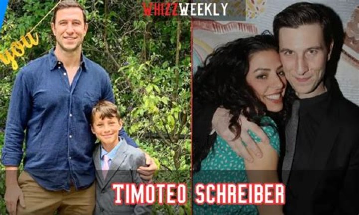 Who Is Timoteo Schreiber, Pablo Schreiber’s Son?