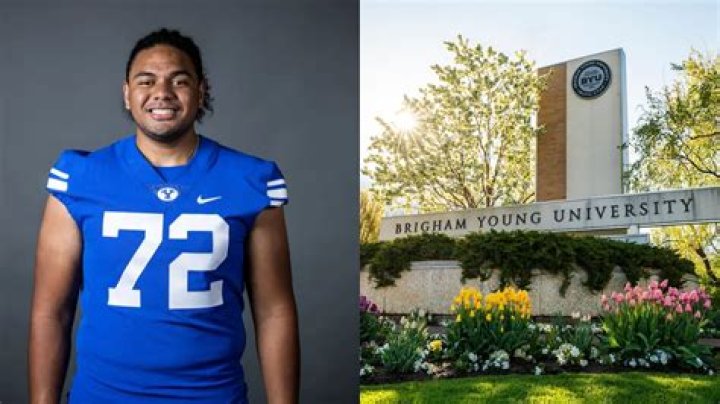 
Who was Sione Veikoso? Tributes pour in as BYU football player dies in tragic accident 