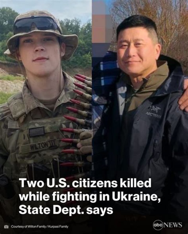 
Who were Edward Wilton and Grady Kurpasi? Two US volunteers die battling Russian soldiers in Ukraine 