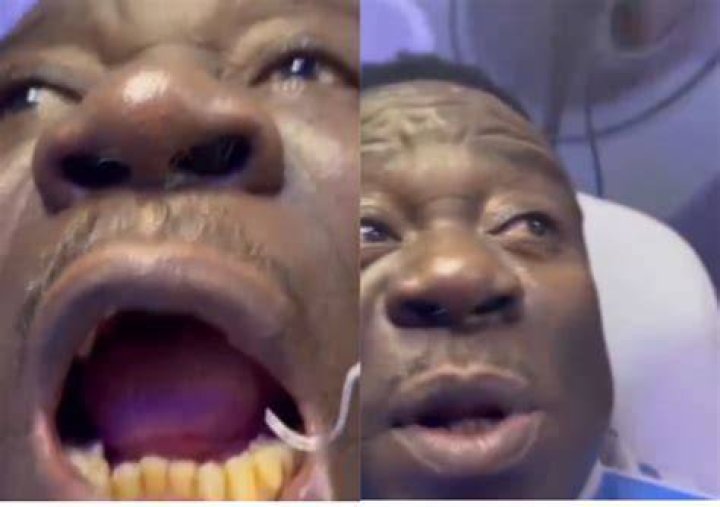 
“You Wan Commot The Teeth?” – Mr Ibu Playfully Asks Dentist While Undergoing Teeth Whitening Procedure 